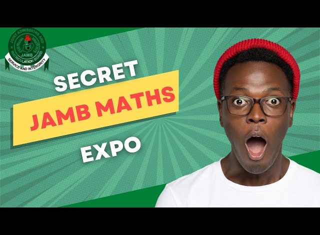 JAMB Mathematics Expo 2025