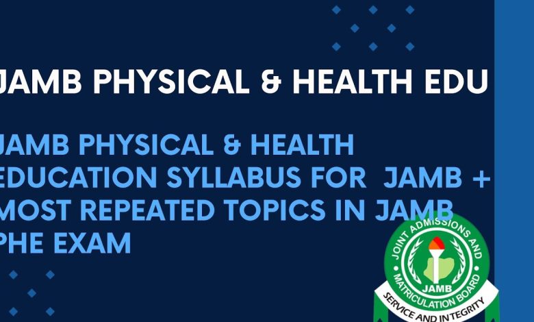 JAMB Physical and Health Education Expo 2025