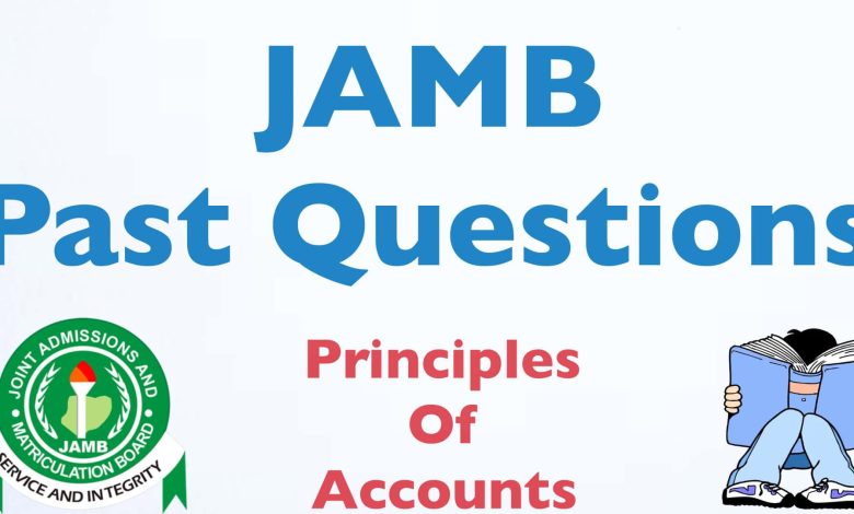 JAMB Principles of Accounts Expo