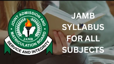 JAMB Syllabus for Chemistry 2025