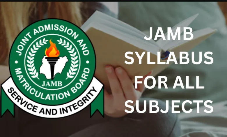 JAMB Syllabus for Chemistry 2025