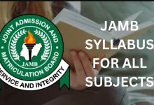 JAMB Syllabus for Literature in English