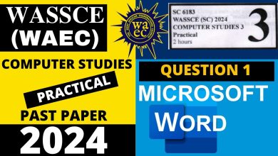 waec computer studies WAEC Computer Studies Questions And Answers 2025 – May/June Expo